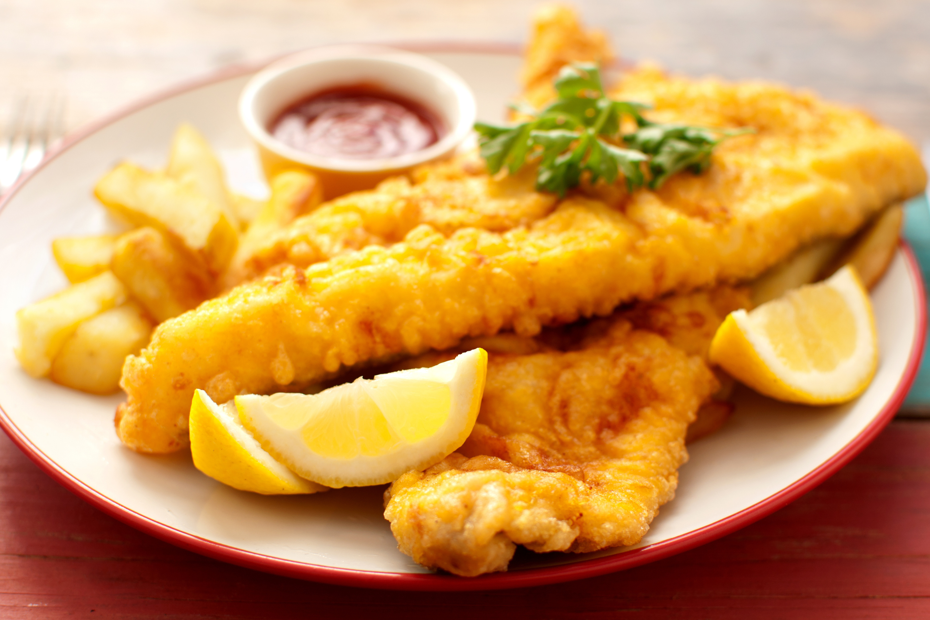 Friture de perche