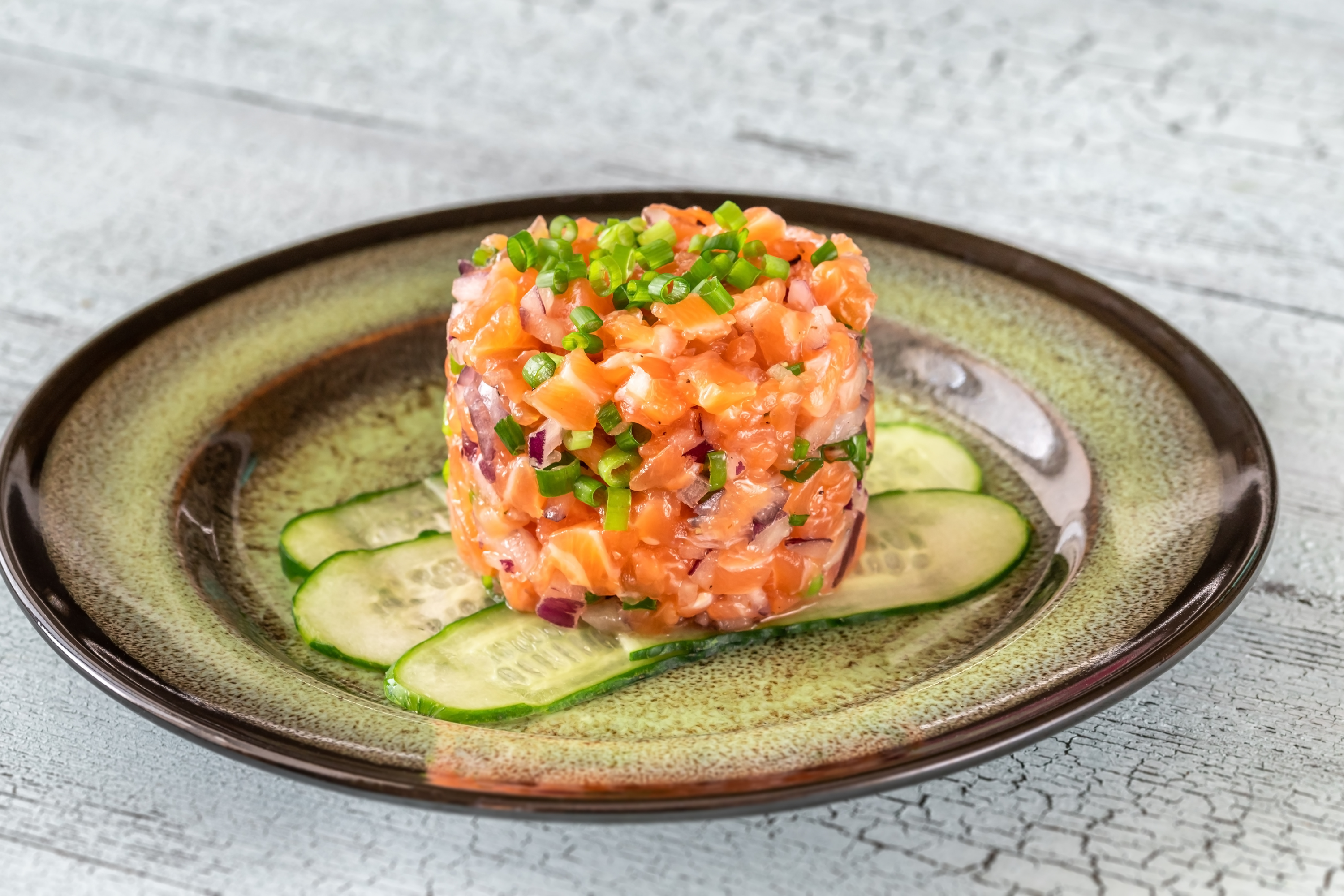 Tartare de saumon